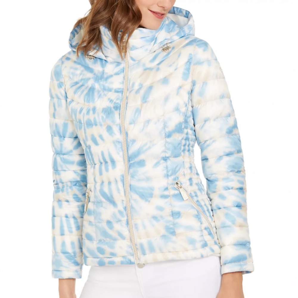 Calvin Klein Tie Dye Packable Puffer Jacket